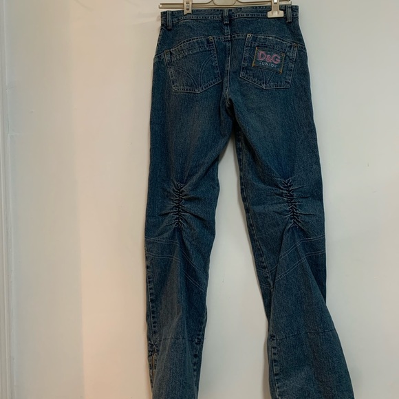 Dolce & Gabbana Junior Rouched Retro Jean - Picture 8 of 12